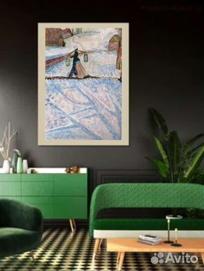 Картина Игорь Грабарь копия