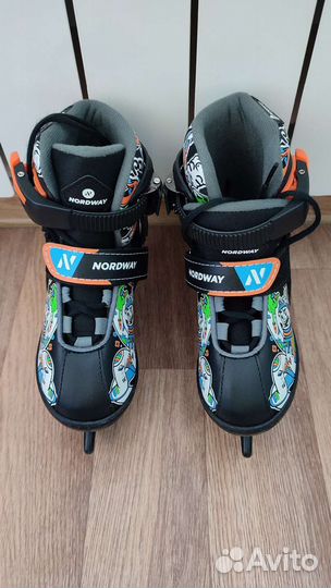 Коньки детские раздвижные р26-31