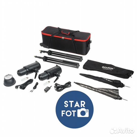 Студийное оборудование Godox SK300II-E, комплект
