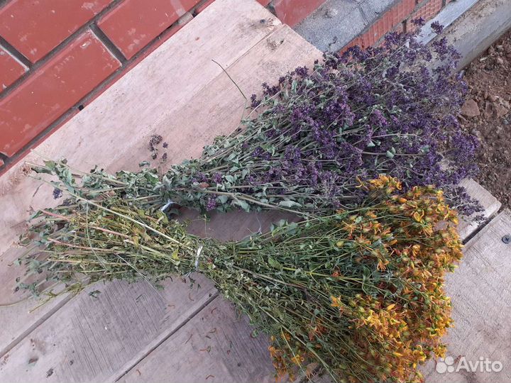 Дубовые, Берёзовые веники, Душица, Пижма, Зверобой