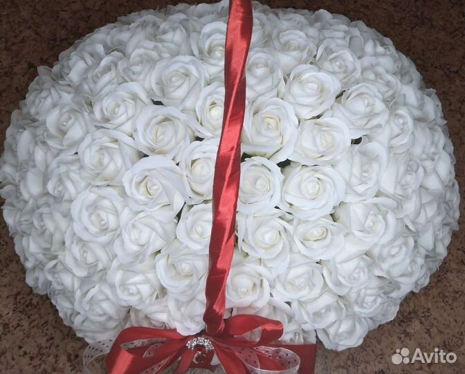 Букет из мыльных цветов,123 розы,букеты,цветы