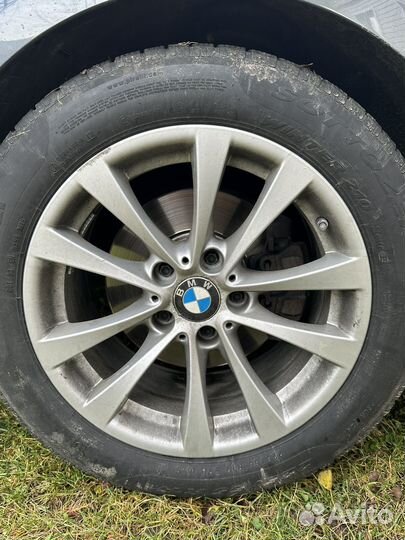 Зимние колеса в сборе r17 bmw v-spoke