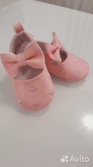 Пинетки для девочки нарядные