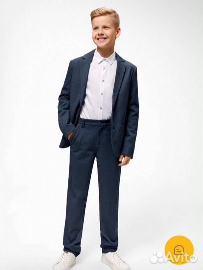 Пиджак детский для мальчиков школьная форма