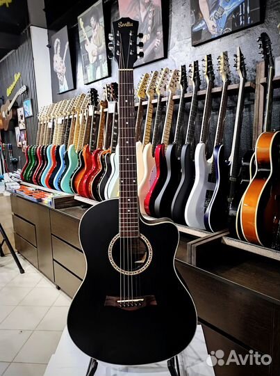 Акустическая гитара Sevillia IWC-39M BK