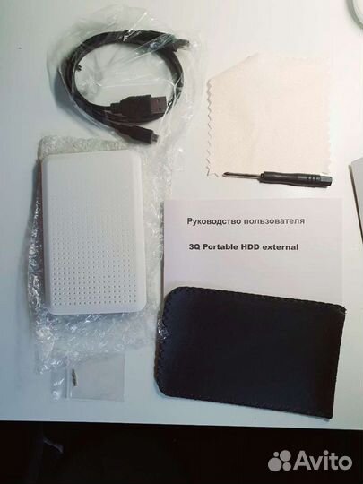 Новый бокс для hdd, ssd, 3q