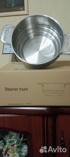 Пароварка Tupperware на 3 диаметра