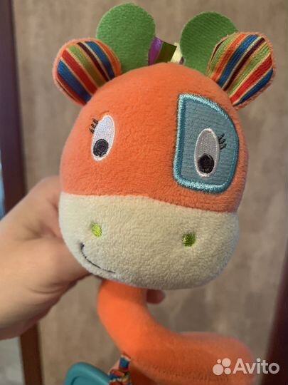 Игрушка подвеска в коляску/кроватку, спираль