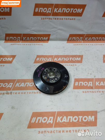 Диск тормозной передний Volkswagen Golf 5 2009