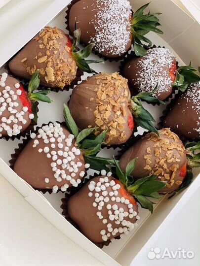 Клубника в шоколаде