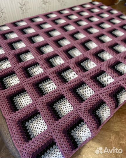 Плед ручной работы