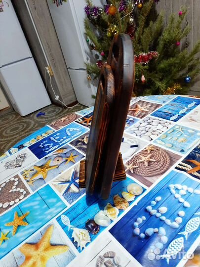 Набор разделочных досок из дерева