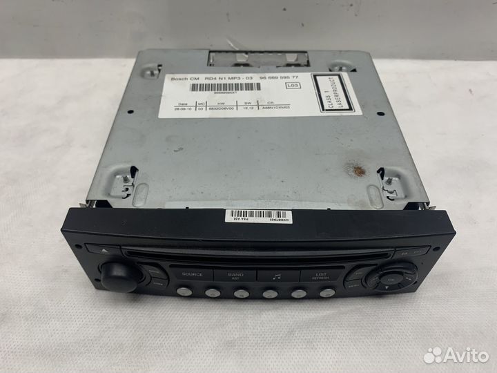 Магнитола Citroen C3 Picasso 2010