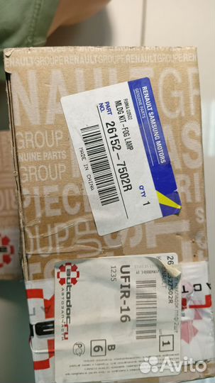 Рамка птф Renault Logan 2 2шт. (Renault)