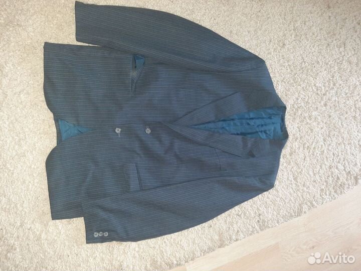 Пиджак мужской 54 синий