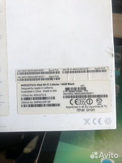 Планшет apple iPad 4