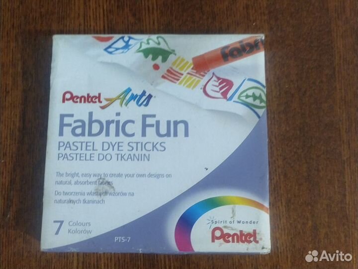 Пастель по ткани