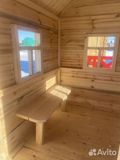 Детский игровой домик уличный