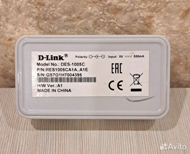 D-Link Коммутатор DES-1005C