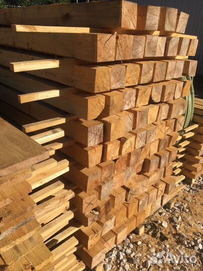 Доска обрезная брус 100х100х6000