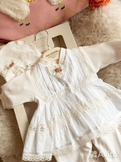 Костюм на выписку для девочки