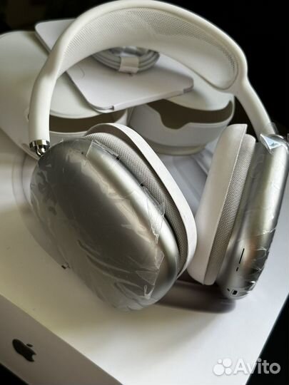 Airpods max silver новые оригинал
