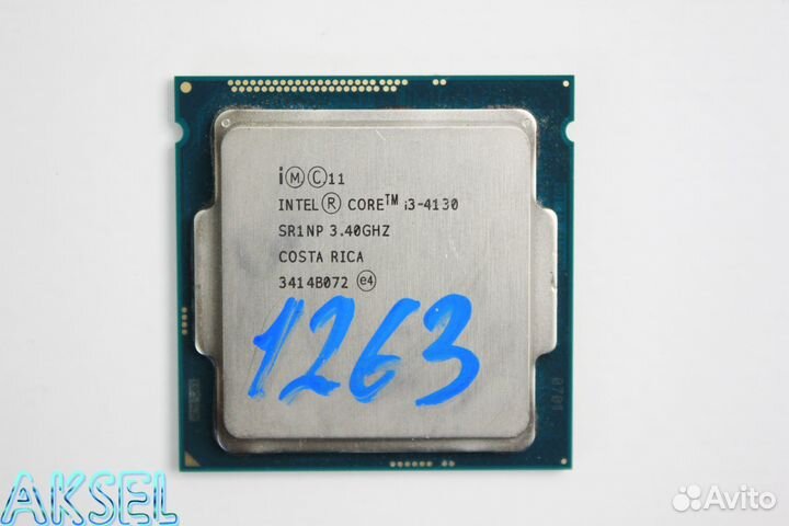 Процессор 1150 Intel Core i3-4130 (3.40 GHz)