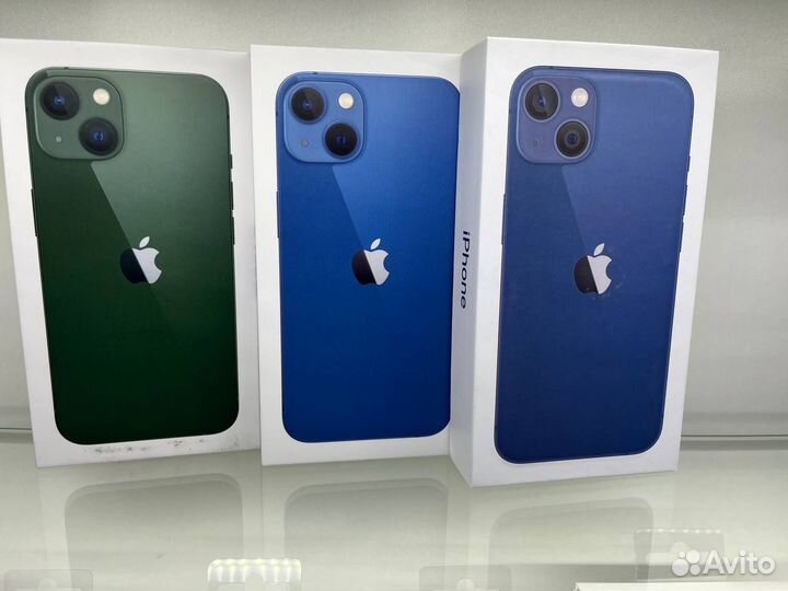 Новый Apple iPhone 13 128gb зелёный