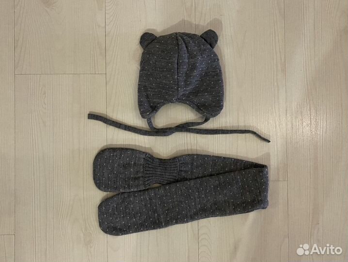 Комплект: шапка и шарф Crockid