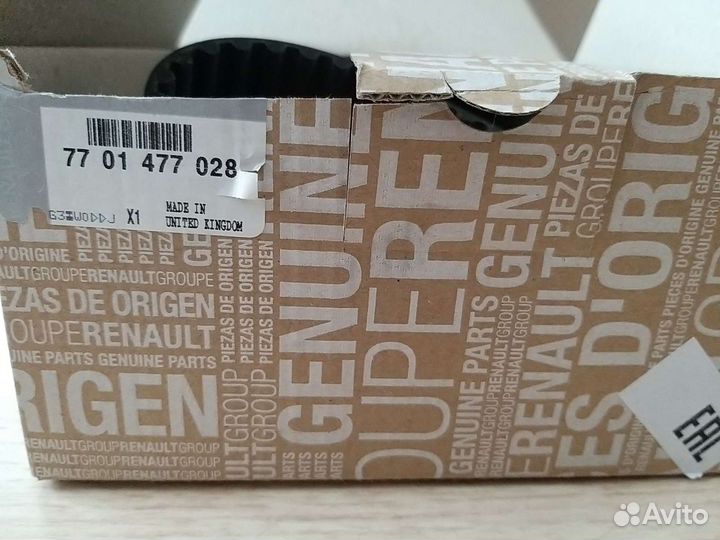 Комплект грм Renault 77 01 477 028