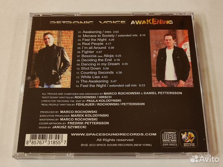 Cd Retronic Voice - Awakening