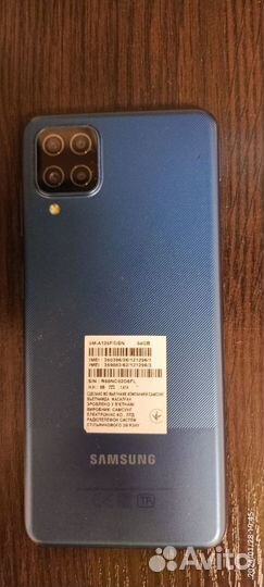 Samsung Galaxy A12, 4/64 ГБ