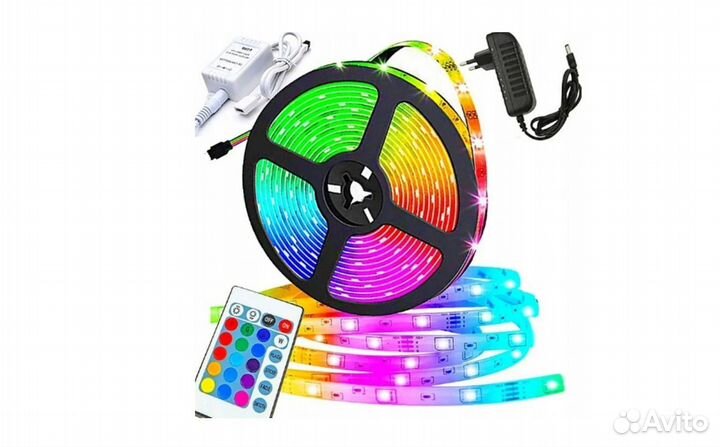 Светодиодная лента RGB 5 м