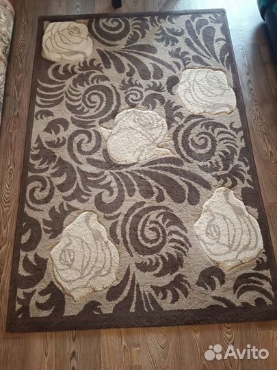 Ковер 120х180 коричневый
