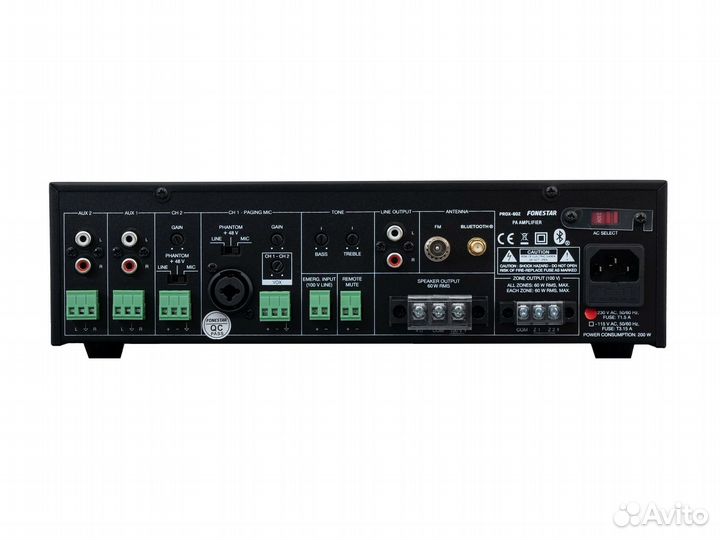 Fonestar prox-60Z микшер-усилитель