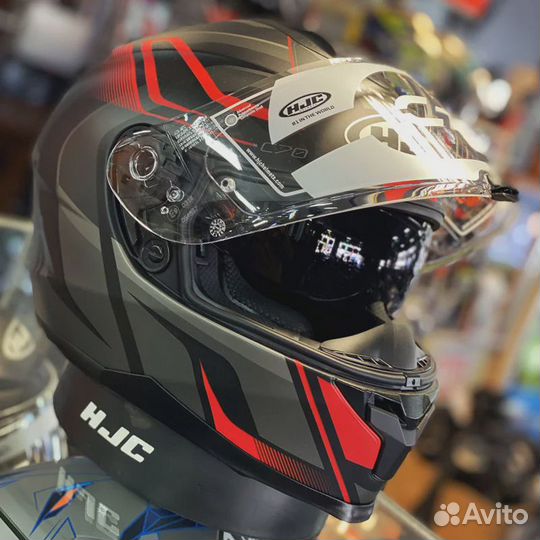 Мотошлем HJC C70 lantic MC1SF