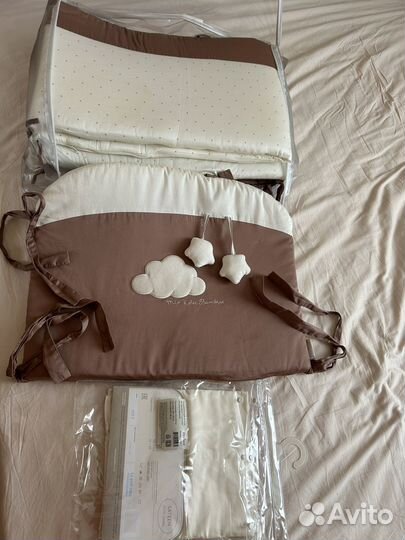 Балдахин, бортики,постельное белье