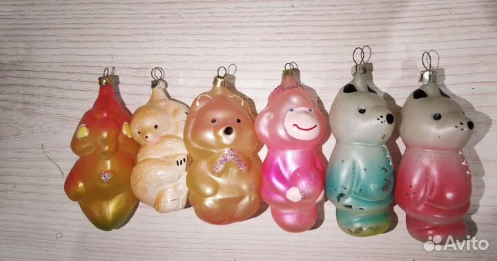 Елочные игрушки СССР