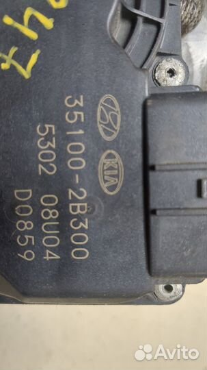 Заслонка дроссельная киа Soul, 2018