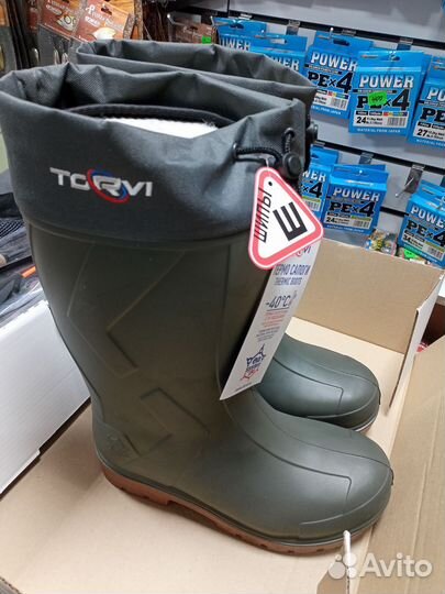 Сапоги зимние с шипами torvi -40 Эва