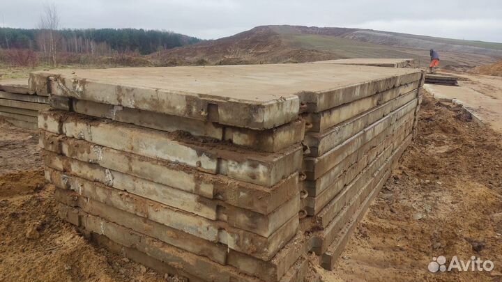 Плиты дорожные и Аэродромные Плиты паг14