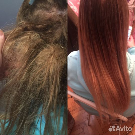 Наращивание волос