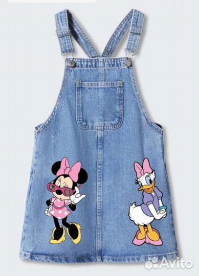 Джинсовый сарафан новый