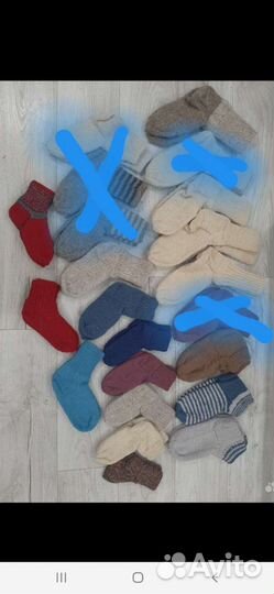 Носки вязаные ручной работы