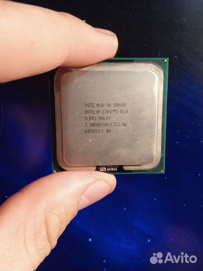 Процессор intel core i2 duo E8400