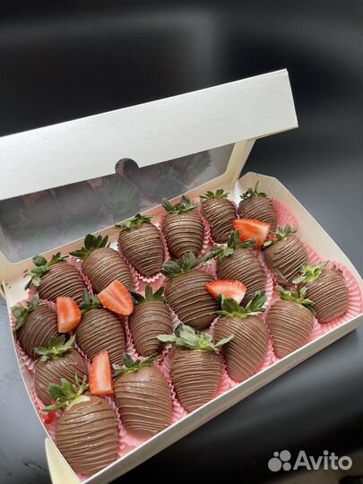 Клубника в шоколаде Callebaut