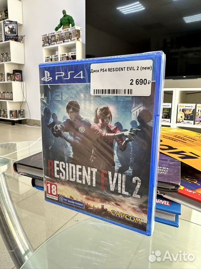 Resident evil 2 remake ps4 Диск (NEW)