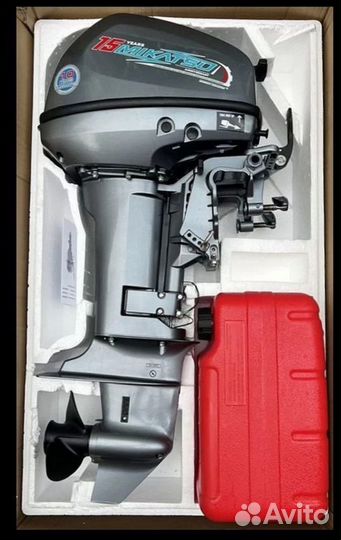 Новый 2-х тактный лодочный мотор Mikatsu M9.9 FHS