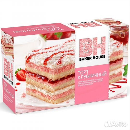 Торт бисквитный Baker House Виттория 350 г