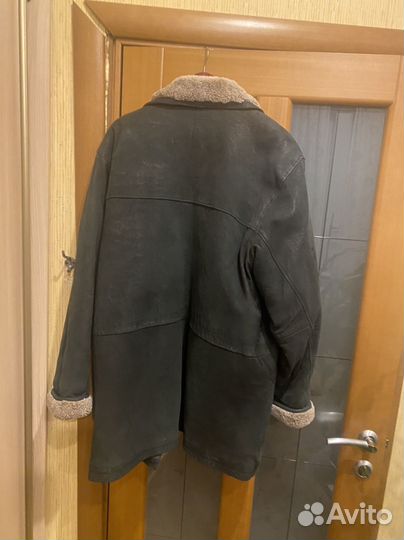 Куртка мужская демисезонная под дубленку фирменная